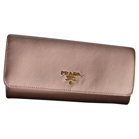 prada portemonnaie damen rosa|prada wallet.